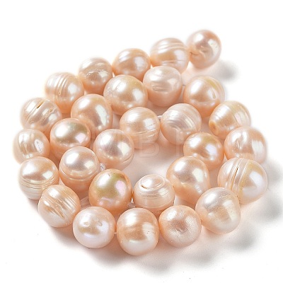 Natural Cultured Freshwater Pearl Beads Strands PEAR-E019-17-1