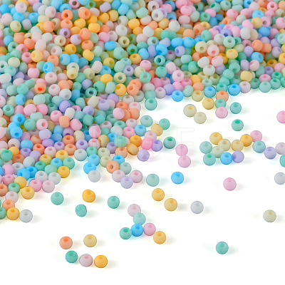  100g 10 Colors 12/0 Opaque Glass Seed Beads SEED-TA0001-05A-1