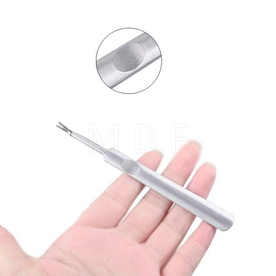 Stainless Steel Nail Cuticle Fork MRMJ-G007-12-1