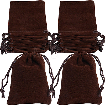 Velvet Jewelry Drawstring Gift Bags ABAG-BBC0001-10B-03-1