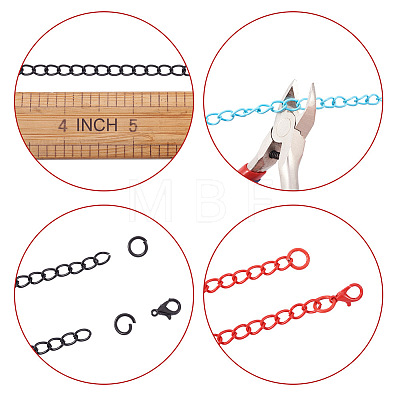 Yilisi DIY Chain Necklaces Making Kits DIY-YS0001-33-1