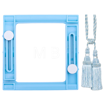 Plastic Tassel Maker Tool DIY-WH0591-559-1