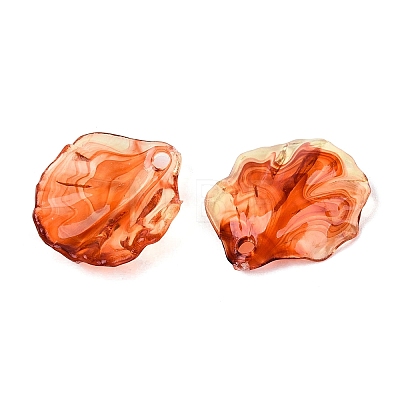 Transparent Acrylic Pendants OACR-Q197-19A-1