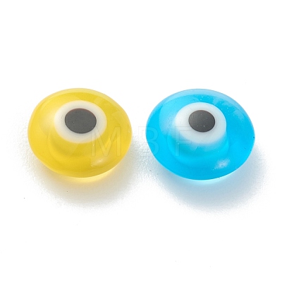 Handmade Evil Eye Lampwork Beads LAMP-F019-01-1