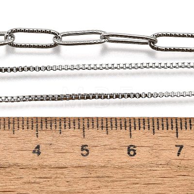Non-Tarnish 304 Stainless Steel Chain Necklaces NJEW-JN02767-1