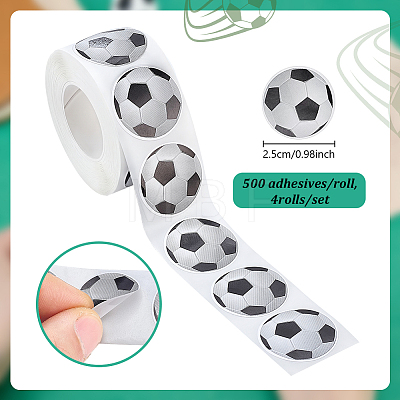4Roll Self-Adhesive Tag Stickers DIY-PH0038-65-1