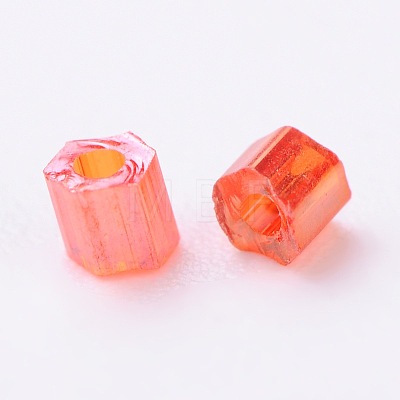 11/0 Two Cut Glass Seed Beads CSDB165-1