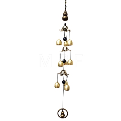 Gourd Alloy Wind Chime PW-WG56860-01-1