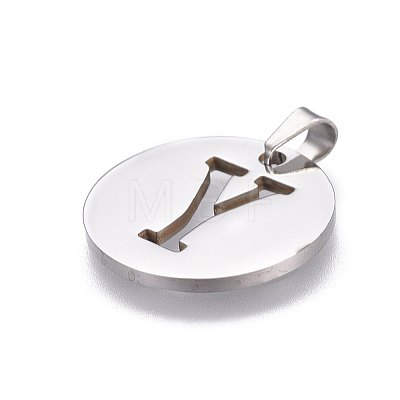 Non-Tarnish 201 Stainless Steel Pendants STAS-L221-33Y-1