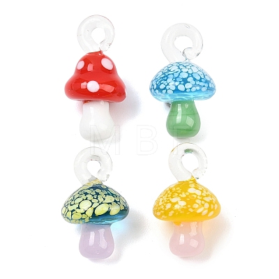 Handmade Lampwork Pendants LAMP-L083-04-1