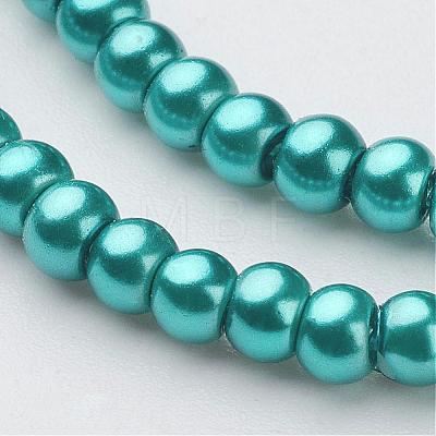 Glass Pearl Beads Strands HY-3D-B52-1