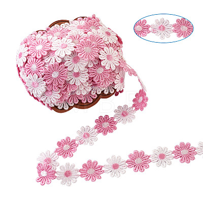 Colorful Polyester Lace Trim OCOR-TA0001-34C-1