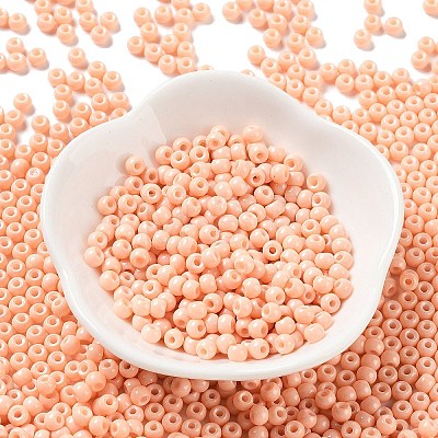 Baking Paint Glass Seed Beads SEED-H002-I-A527-1