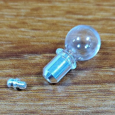 Empty Glass Bottle Pendant Decoration FIND-K003-01-1