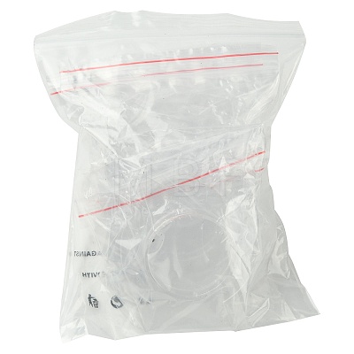 4Pcs Clear Acrylic Slant Back Single Bracelet Bangle Display Stands AC-FS5191-01A-1