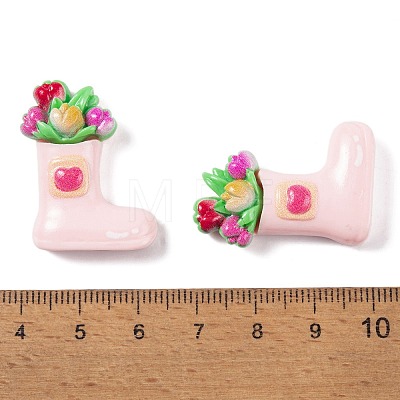 Spring Theme Opaque Resin Decoden Cabochons CRES-O007-03B-1