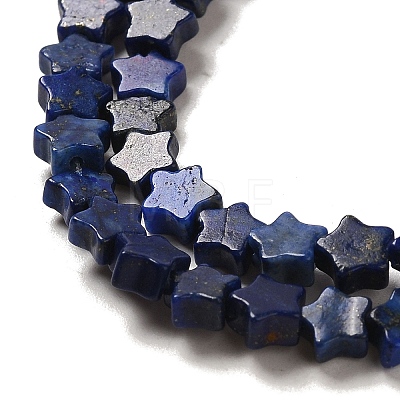 Natural Lapis Lazuli Beads Strands G-G085-B02-02-1