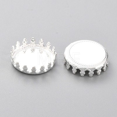 304 Stainless Steel Cabochon Settings STAS-Y001-06A-S-1