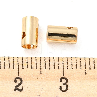 Rack Plating Brass Cord Ends KK-H449-11G-1