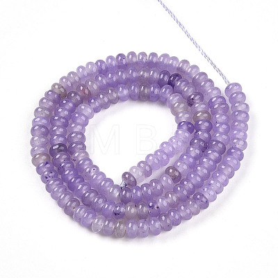 Dyed Natural White Jade Beads Strands G-T139-57A-08-1