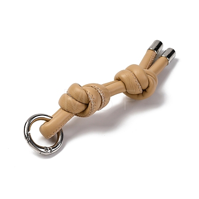 Imitation Leather Keychain KEYC-K023-02P-10-1