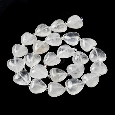 Natural Quartz Crystal Beads Strands G-E614-A25-01-1