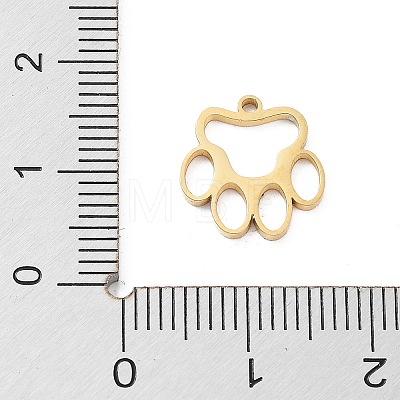 304 Stainless Steel Charms STAS-Z054-01G-1