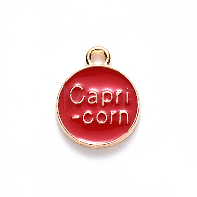 Alloy Enamel Pendants LS-X-ENAM-S124-01A-07E-1