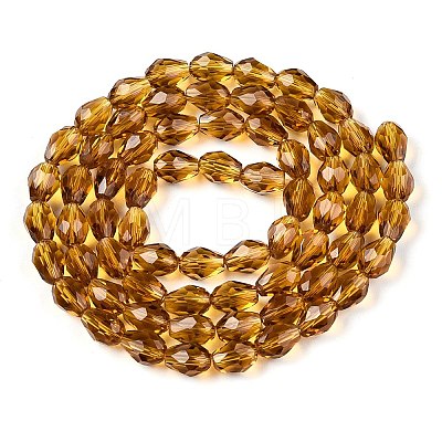 Transparent Glass Beads Strands LS-EGLA-N013-T6mm-D16-1