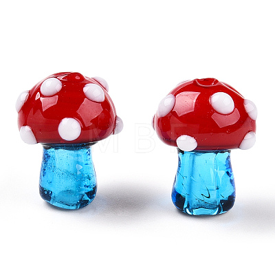 Handmade Lampwork Beads X1-LAMP-N024-09D-1