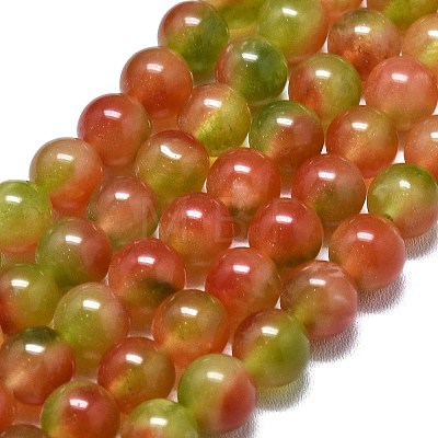 Natural Malaysia Jade Beads Strands G-L645-C01-10mm-25-1