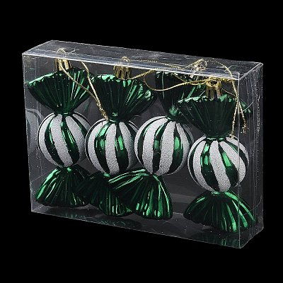 Christmas Electroplate Plastic Candy Pendants Decorations KY-D020-01D-1