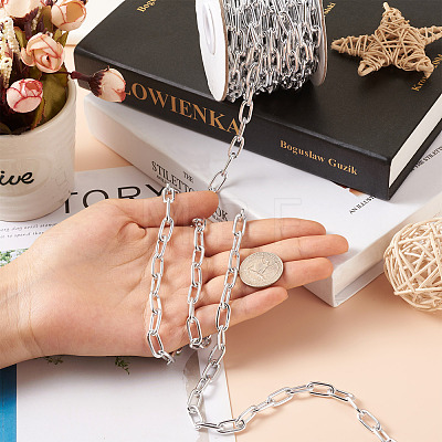 Aluminum Paperclip Chains YS-TAC001-02-1