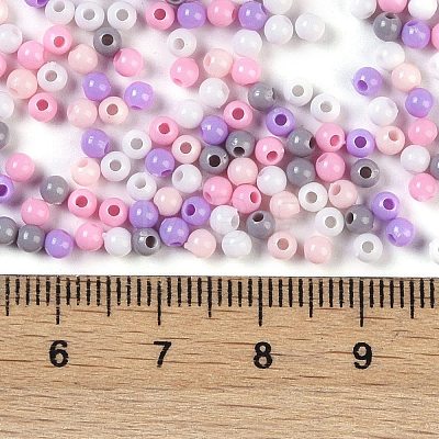 Opaque Acrylic Beads OACR-H118-07A-03-1