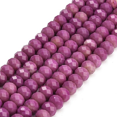 Faceted Dyed Natural White Jade Beads Strands GG-CBAE966-01A-N-1