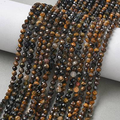 Natural Tiger Eye Beads Strands G-L651-C14-4mm-1