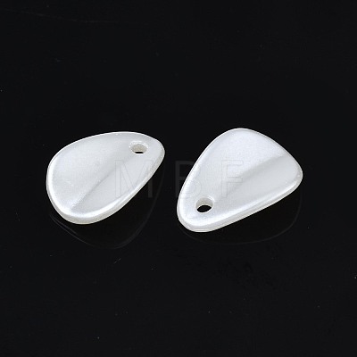 ABS Plastic Imitation Pearl Charms KY-T023-018-1