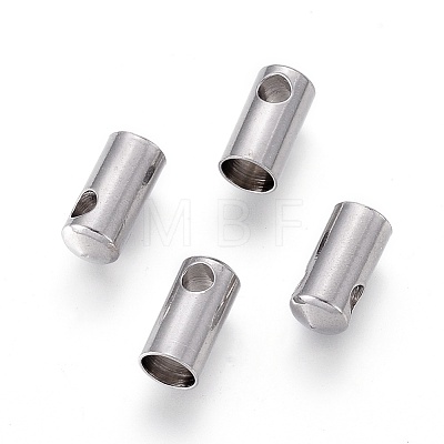 Tarnish Resistant 304 Stainless Steel Cord Ends STAS-K190-01G-P-1