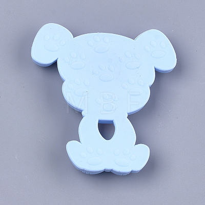 Food Grade Eco-Friendly Silicone Puppy Beads SIL-T052-07D-1