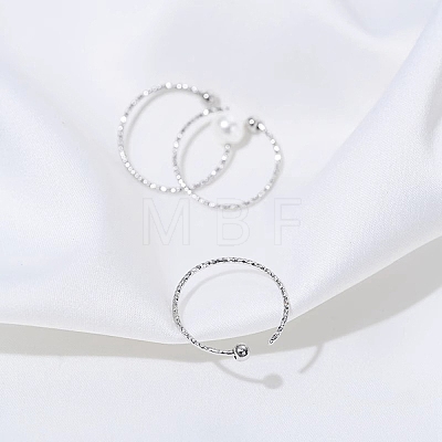Brass Cuff Ring Settings LS-KK-P337-01P-1
