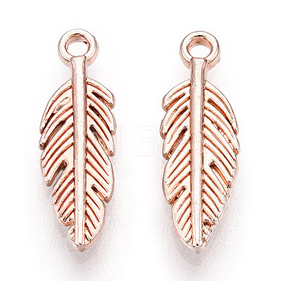 Alloy Pendants TIBEP-S317-10RG-RS-1