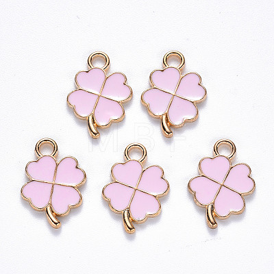 Alloy Enamel Pendants X-ENAM-S121-050D-1