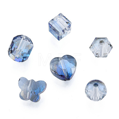 Transparent Glass Beads EGLA-N002-49-B05-1