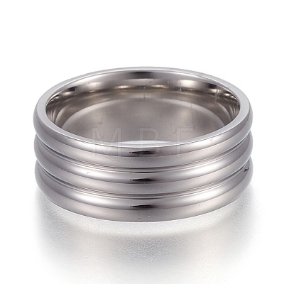 304 Stainless Steel Finger Rings RJEW-E155-01P-1