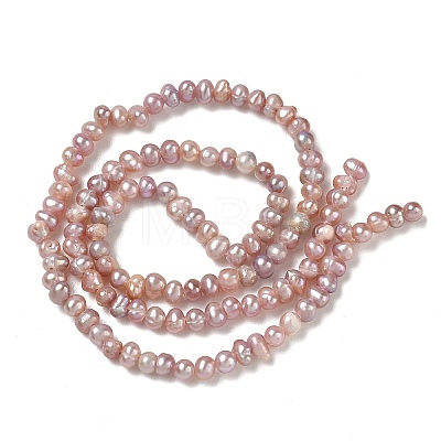 Natural Cultured Freshwater Pearl Beads Strands PA-CBAC463-21-1