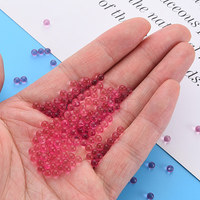 Transparent Acrylic Beads MACR-S373-62B-01-1