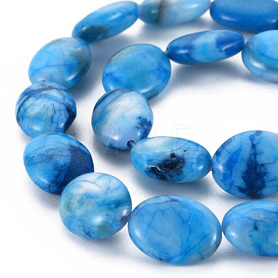 Natural Crazy Agate Beads Strands G-S359-347-1