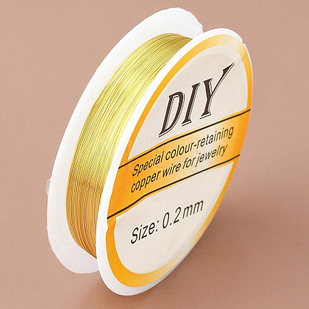 Copper Jewelry Wire CWIR-YW0001-02A-G-1