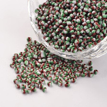 12/0 Opaque Colours Seep Glass Beads SEED-M008-C47-1