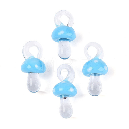 Handmade Lampwork Pendants LAMP-T021-14H-1